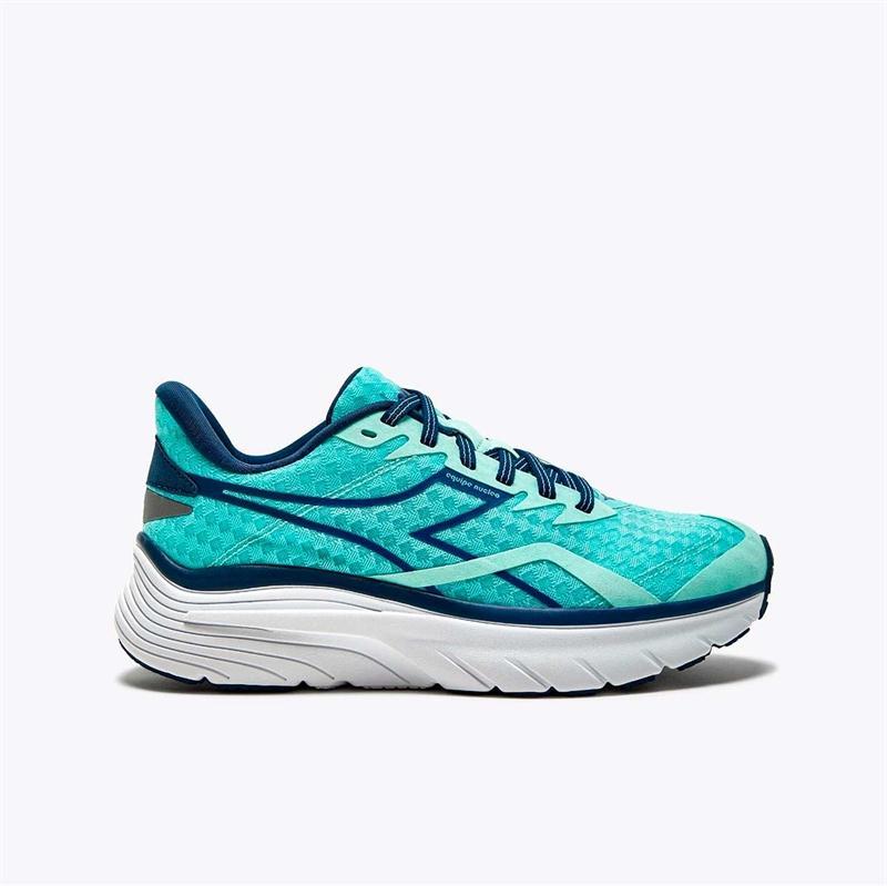 Diadora Equipe Nucleo Løbesko til kvinder - Blå tilbud!