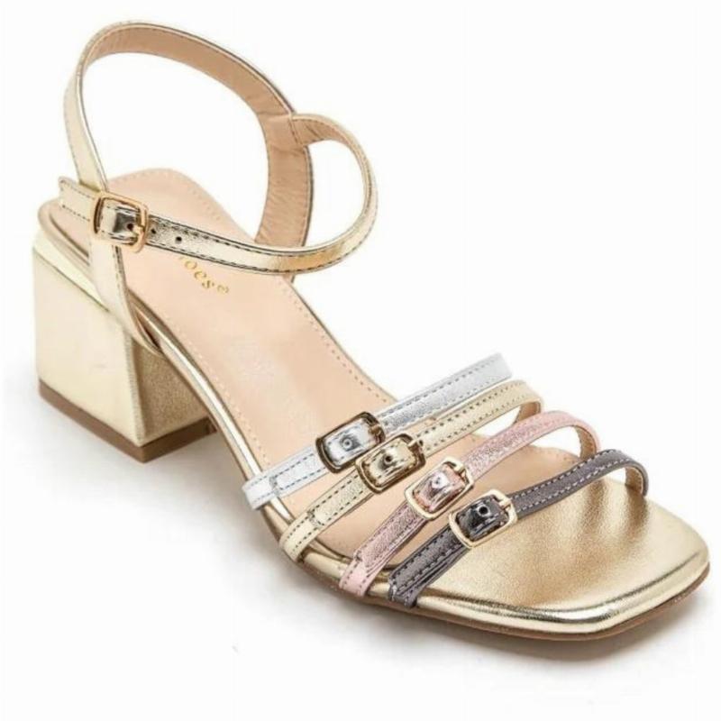 Silje Dame Stiletter 7217 - Guld Udsalg!