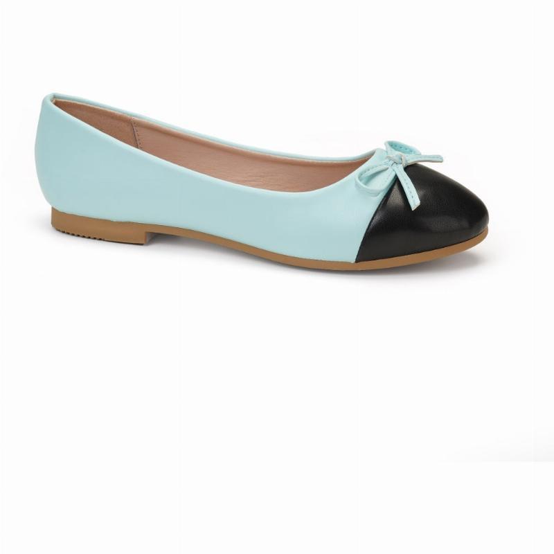 Elise dame ballerinasko 8189 - Lightblue