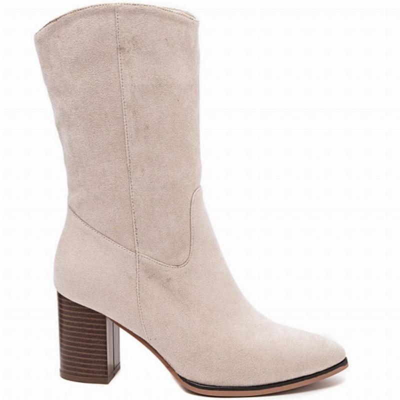 Elva støvle 8613a - Beige