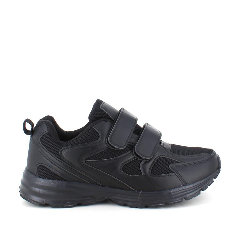 Åndbare letvægts herresko med velcro - sporty design