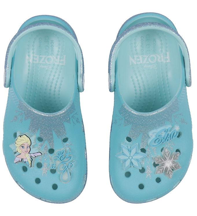 Crocs Sandaler - Classic Clog T - Frozen Elsa