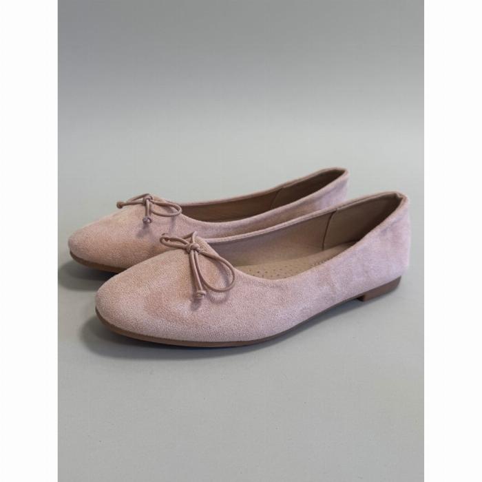 Florence dame ballerina sko DS-1A18 - Pink