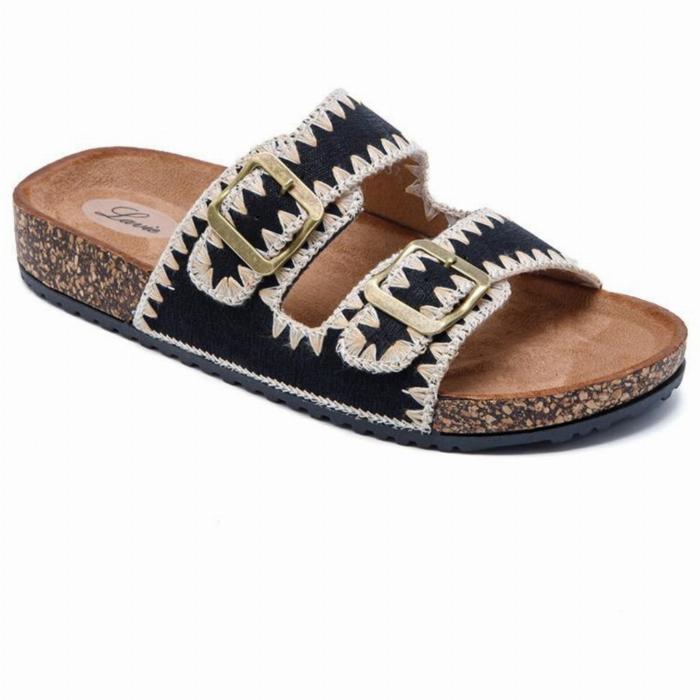 Jasmin dame sandaler WD301 - Nero