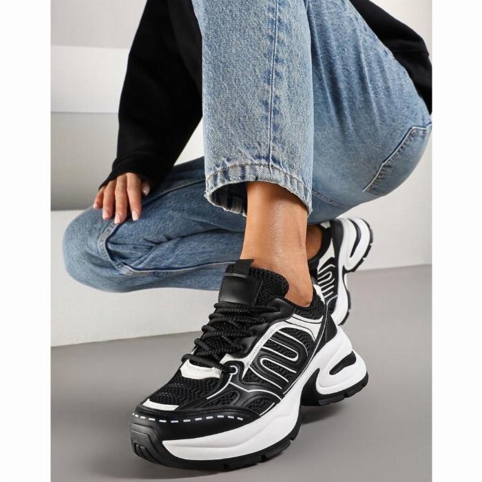 Lucia dame sneakers A-105 - Black