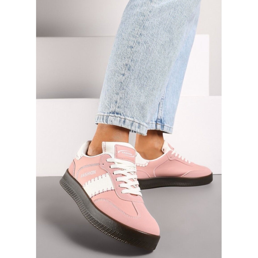 Josianne Dame Sneakers A-101 - Pink Tilbud!