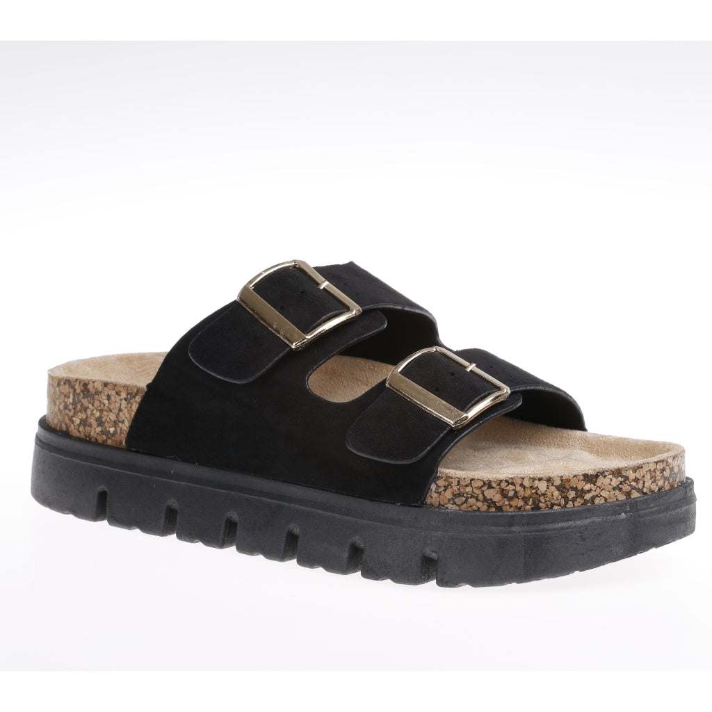 Angelina dame sandaler 2153 - Black