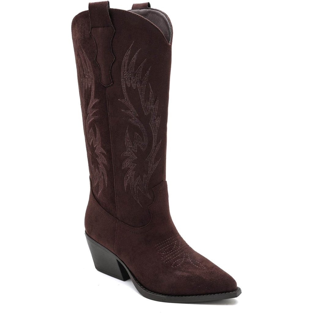 Dina dame støvler 6398A - Brown