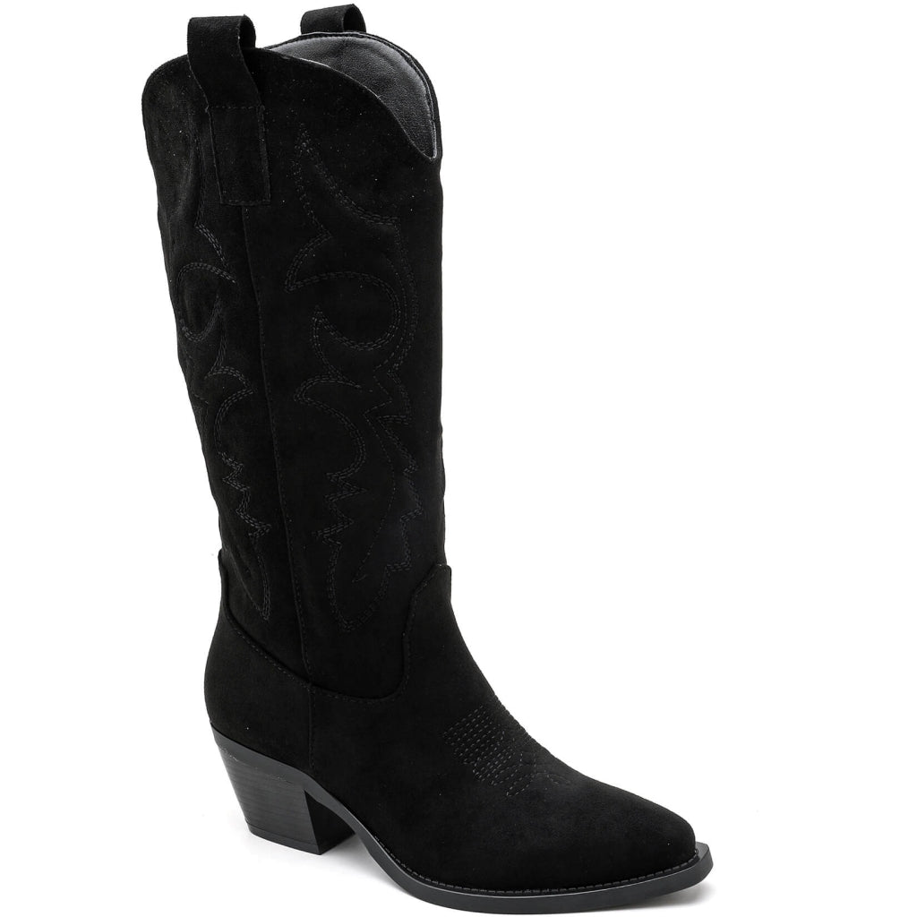 Lara dame støvler 7689A - Black