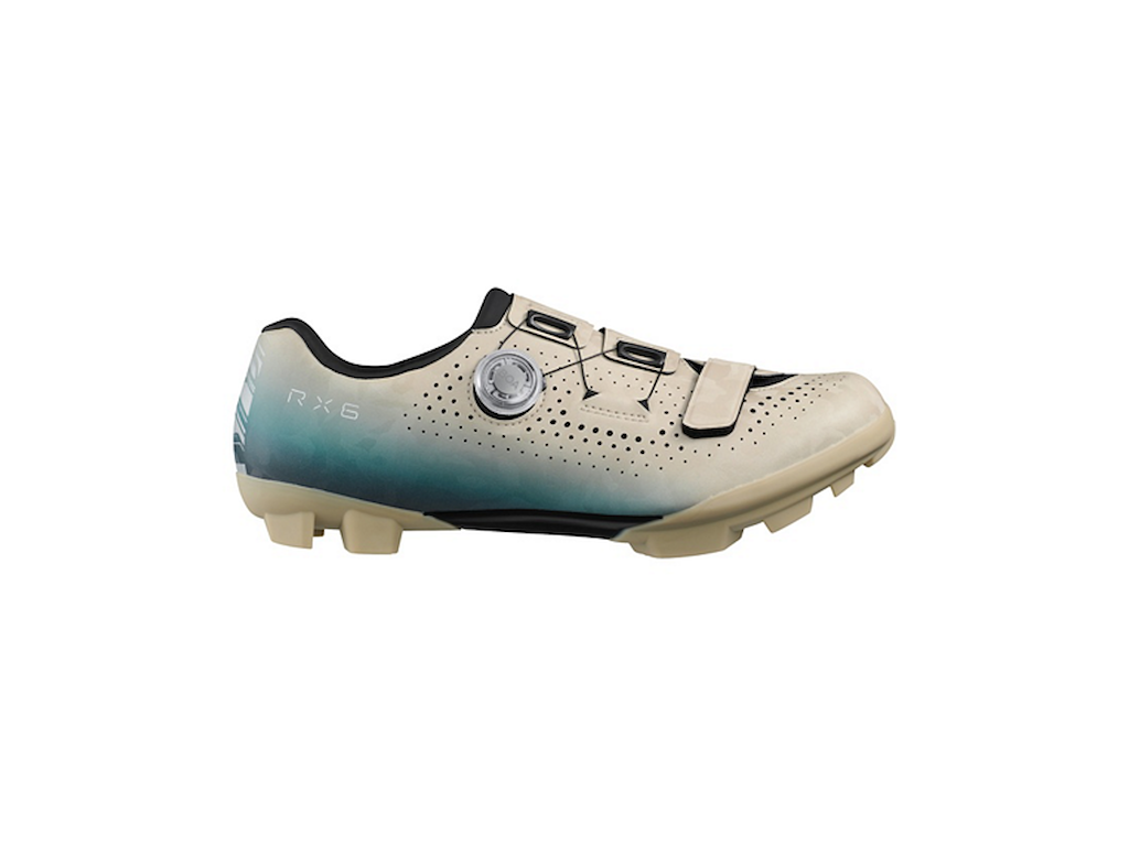 Shimano RX600 - Cykelsko Gravel - Beige/Blå - Str. 42