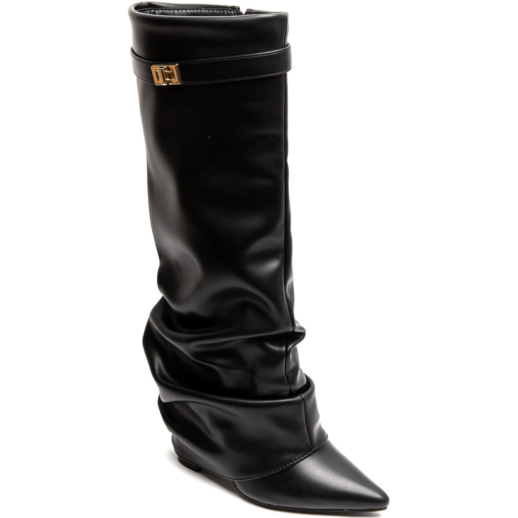 Dream dame støvler 7665A - Black