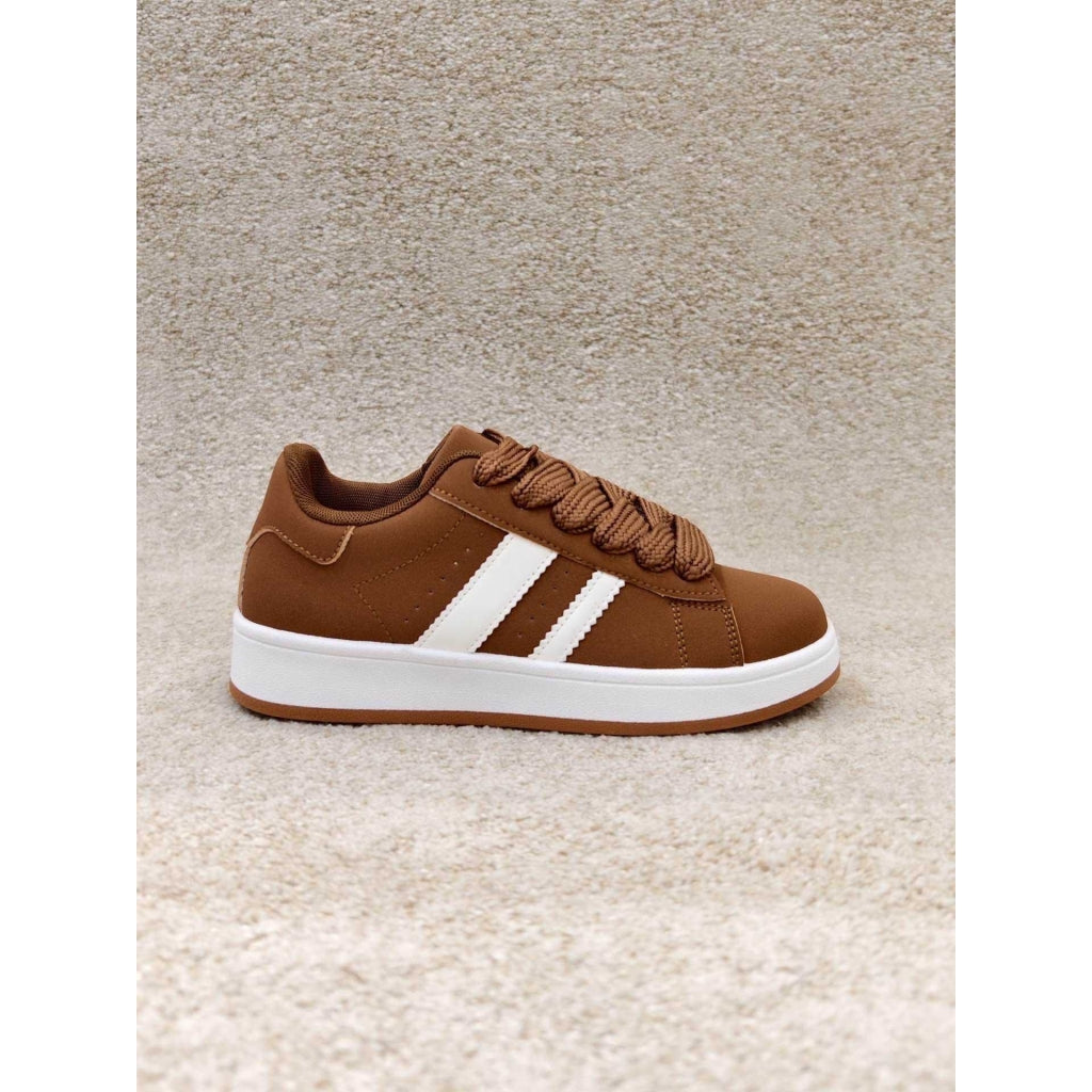 Ginette dame sneakers A-123 - Camel