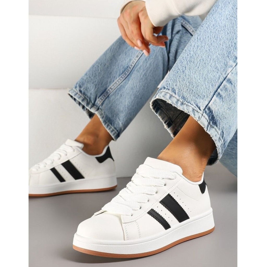 Ginette dame sneakers A-123 - White