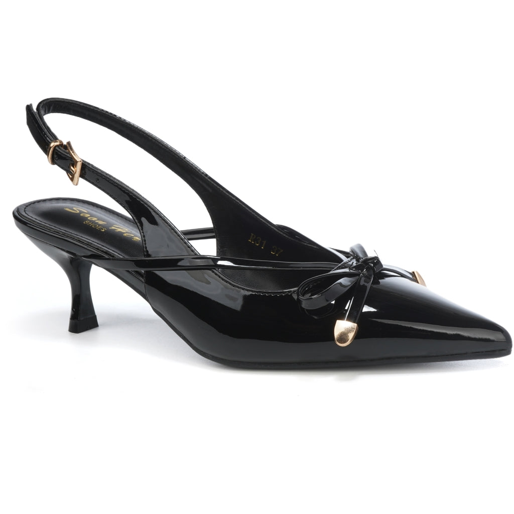 Nellie dame stiletter R31 - Black