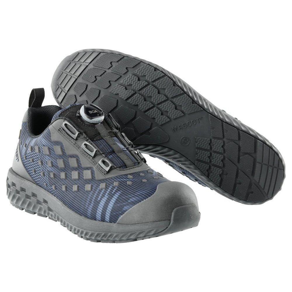 MascotF0650-704 Sikkerhedssko BOA S1P - stenblå/sort / 38 - Fodtøj - DISCOUNT - EN ISO 20345:2011