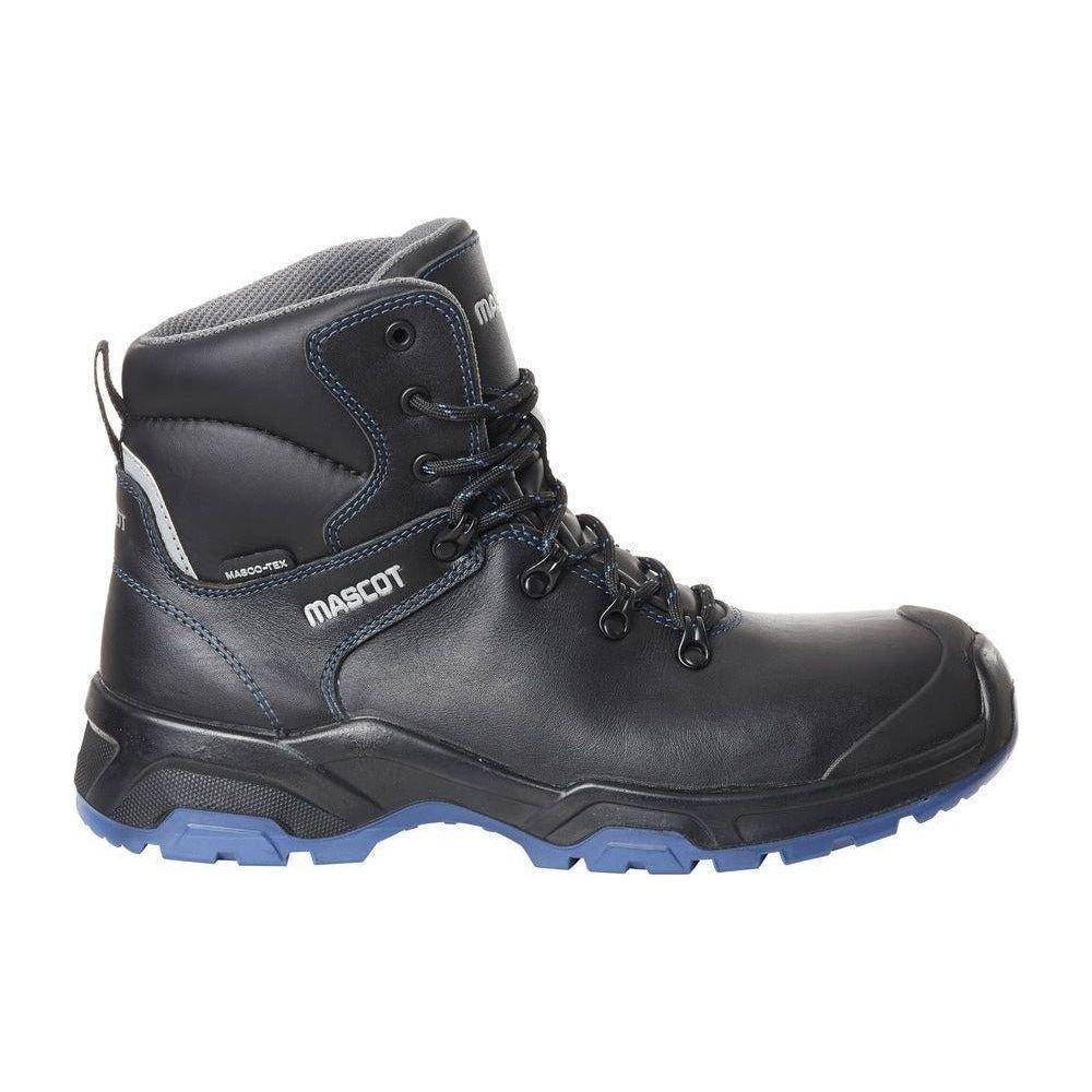 MascotFlex F0141-902 Sikkerhedsstøvle (lav) sort/kobolt S3 - 43 - Fodtøj - EN ISO 20345:2011 - Herre