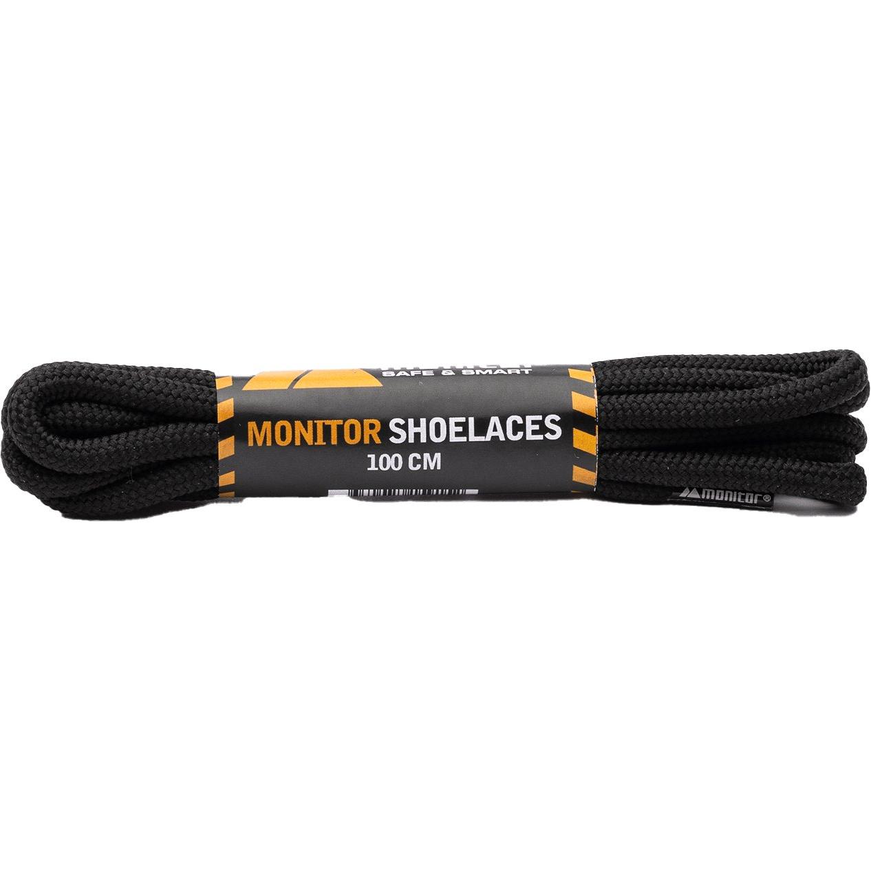 Monitor 100 cm,10-p Snørebånd 1000282 - Black / 100 cm 10-p - Fodtøj Tilbehør - Løse snørebånd - Shoelaces