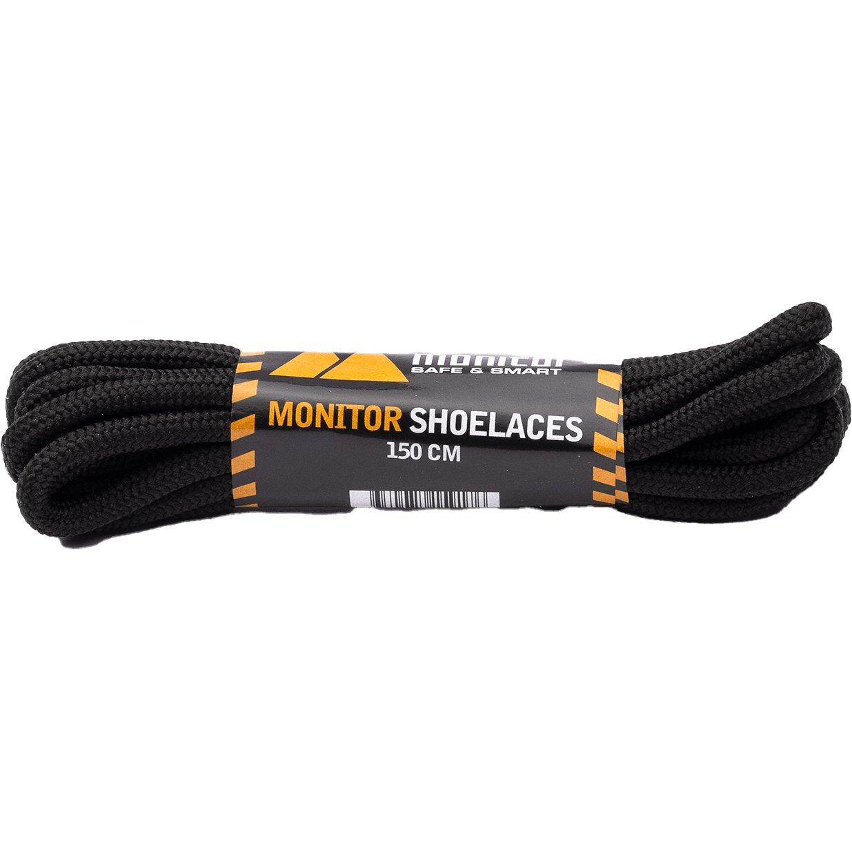 Monitor 150 cm, 5-p Snørebånd 1000284 - Black / 150 cm 5-p - Fodtøj Tilbehør - Løse snørebånd - Shoelaces