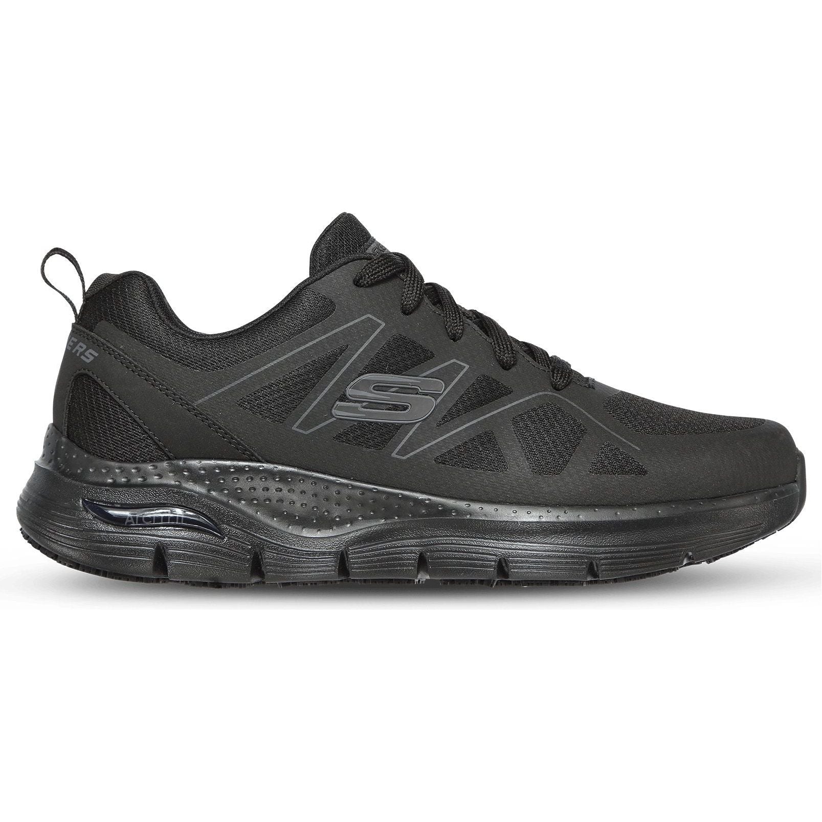 Skechers Arch Fit Axtell Work Shoe 1000003 - Black / 40 - Fodtøj - EN ISO 20347 - ESD godkendt
