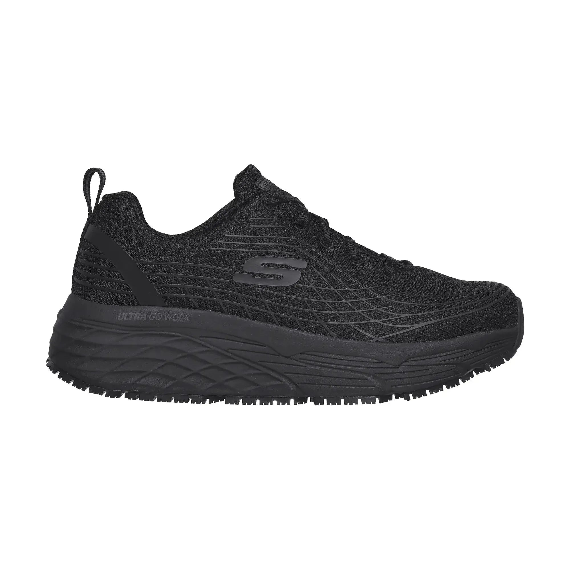 Skechers Max Cushioning Work Shoe w 1000002 - Sort / 40 - Fodtøj - DISCOUNT - Job & fritidssko
