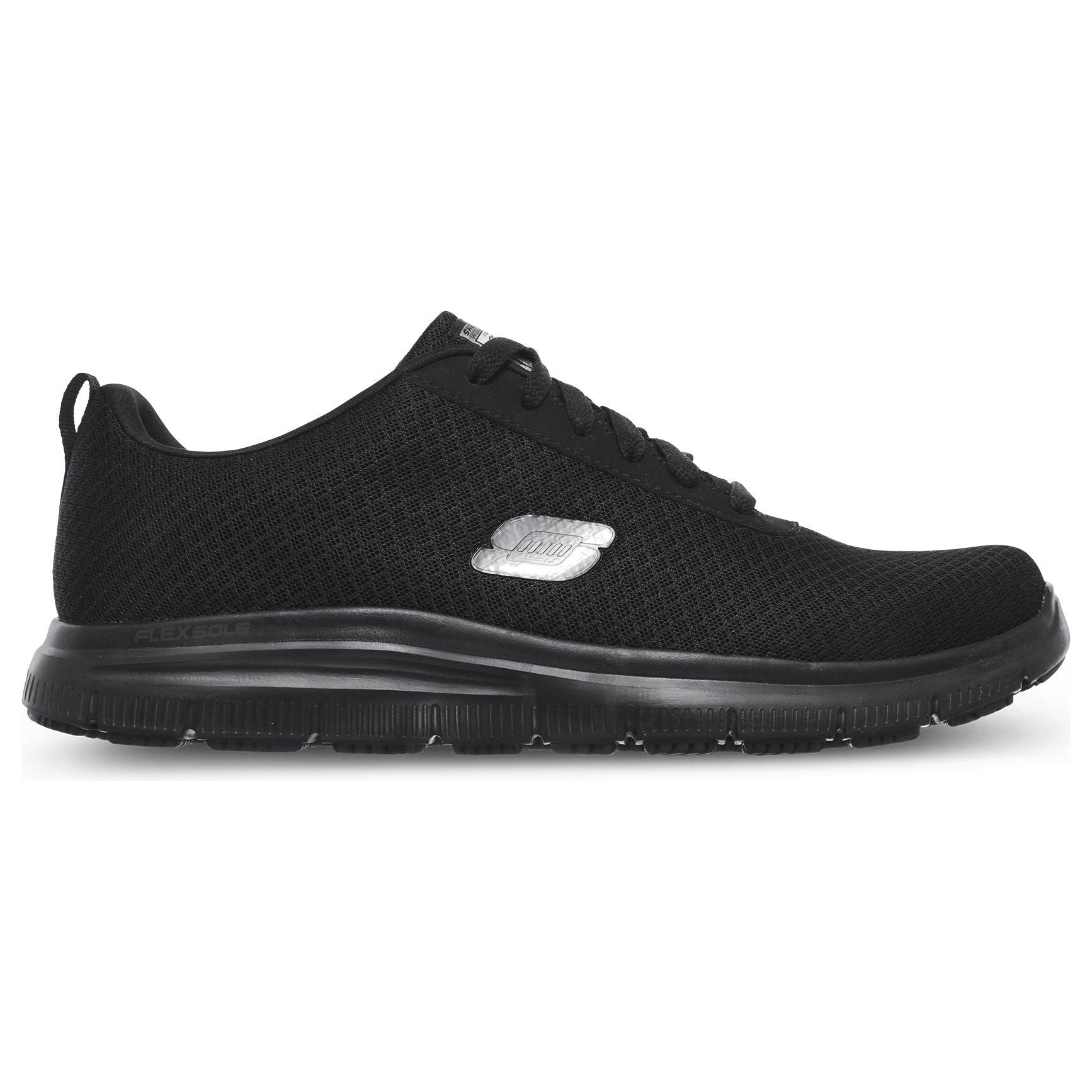 Skechers Relaxed Fit Flex Advantage Bendon Work Shoe 1000008 - Black / 42 - Fodtøj - EN ISO 20347 - Job & fritidssko