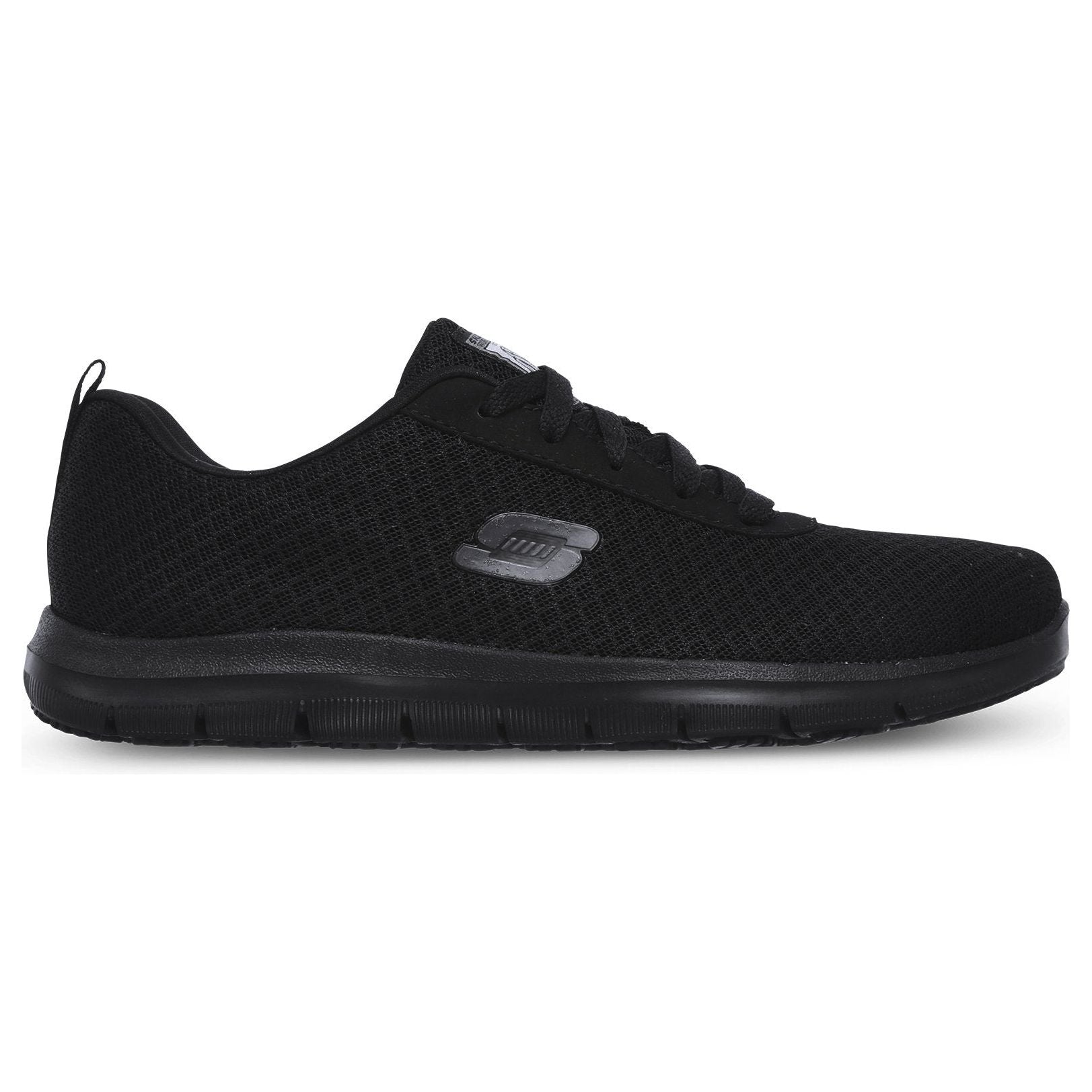 Skechers Relaxed Fit Ghenter Bronaugh Work Shoe w 1000009 - Black / 41 - Fodtøj - DISCOUNT - Job & fritidssko