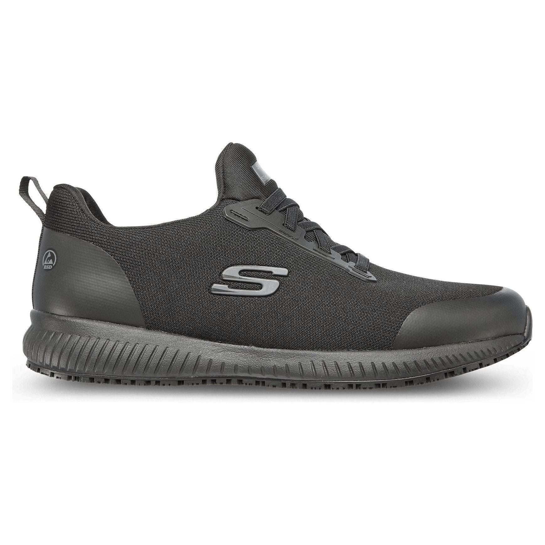 Skechers Squad Myton Work Shoe 1000006 - Black / 43 - Fodtøj - ESD - Herre