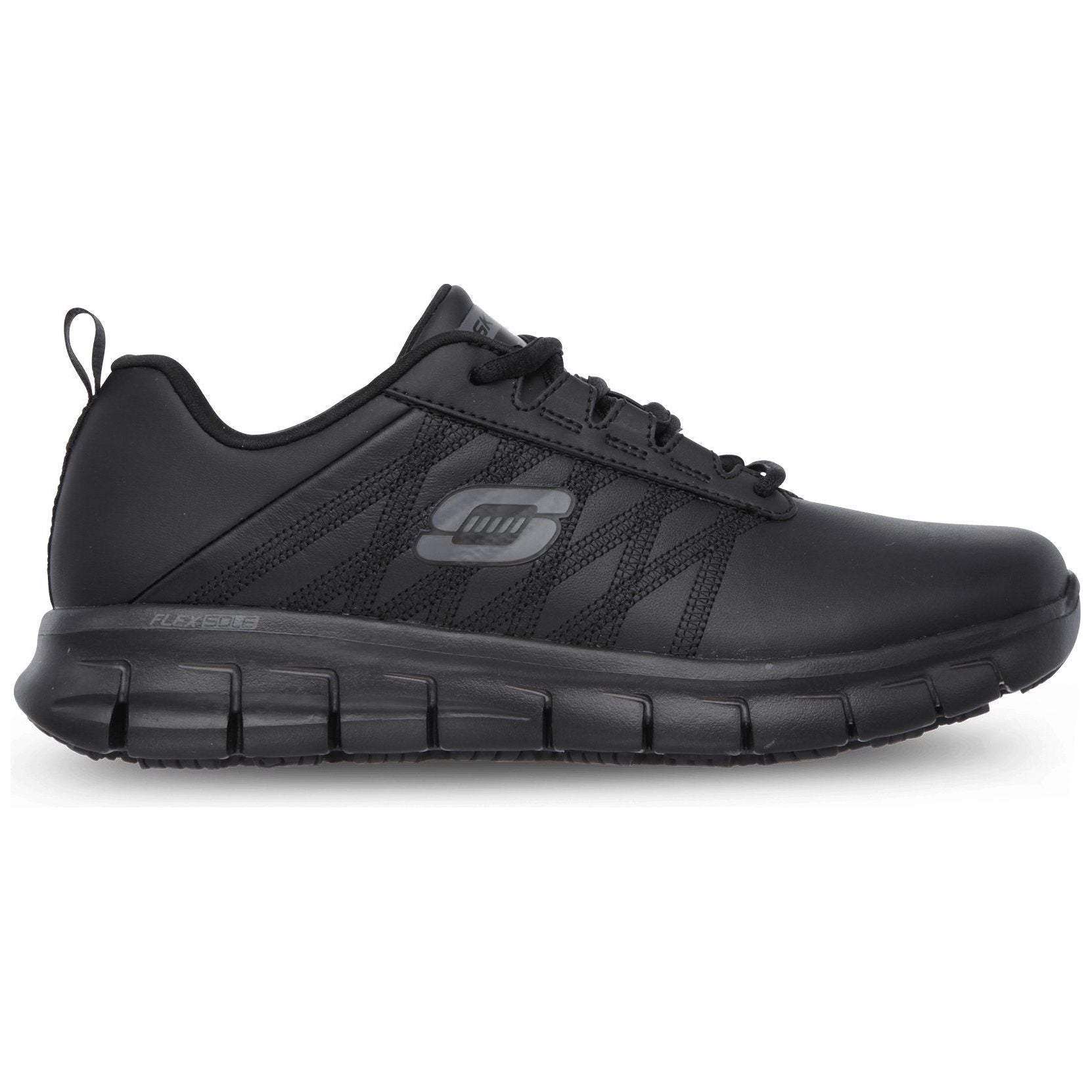 Skechers Sure Track Erath Work Shoe w 1000005 - Black / 36 - Fodtøj - EN ISO 20347 - ESD godkendt