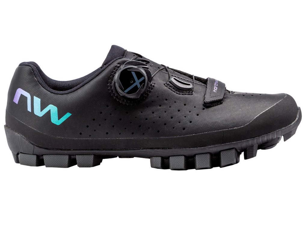 Northwave-Hammer Plus WMN-Cykelsko-Black/iridescent-36