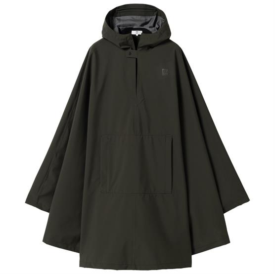 66°North Adalvik Packable Rain Poncho, Alpine Grimmia