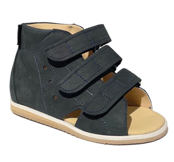 Aurelka sandal, dark navy - sandal med ekstra støtte