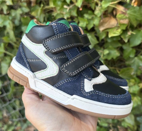 BabyBotte Intrépides Kadette velcrosko, sort/navy