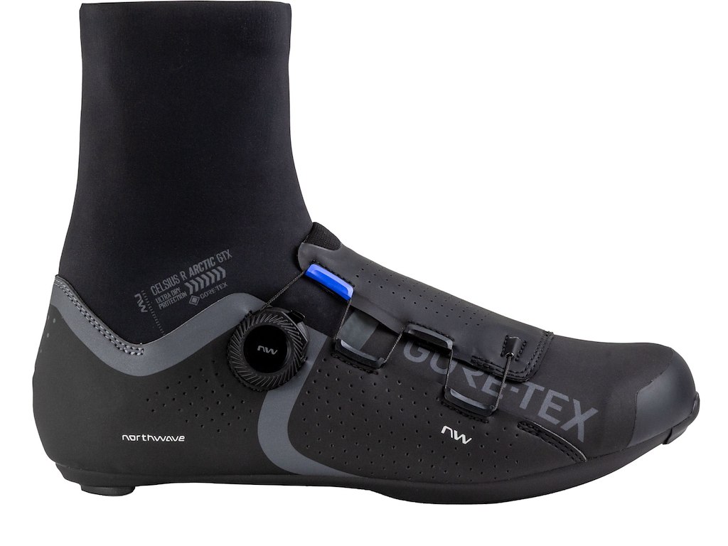 Northwave Celsius Arctic GTX Cykelsko Road - Herre - Sort/grå - Str. - 44