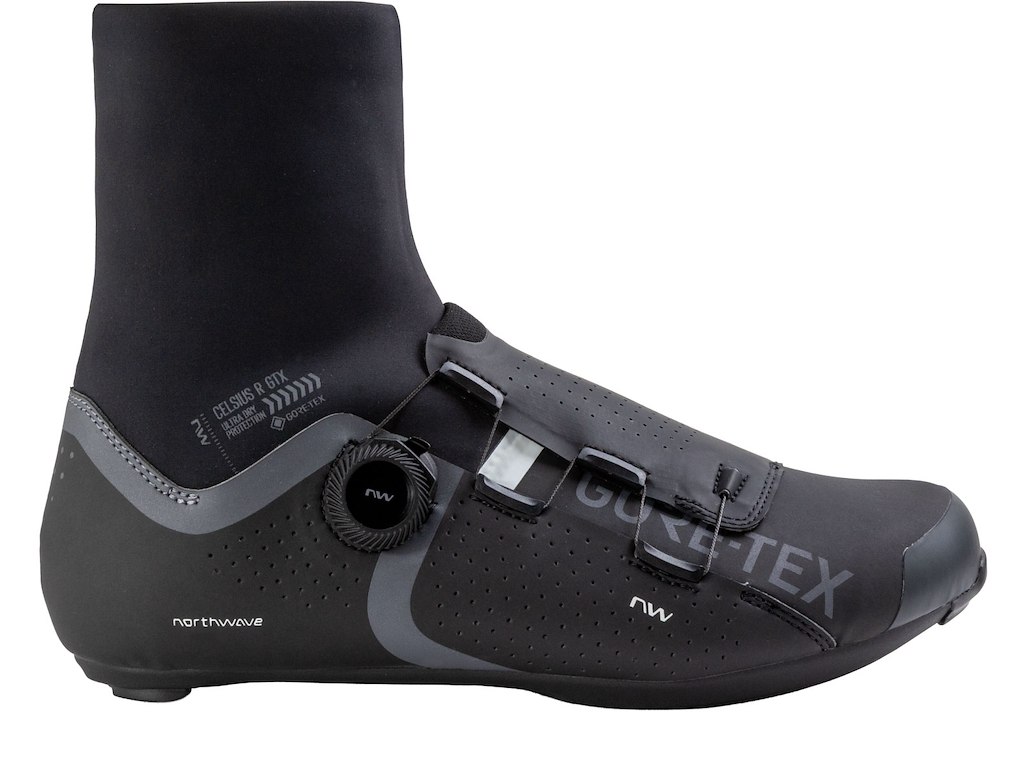 Northwave Celsius R GTX Cykelsko Road - Herre - Sort/Mørkgrå - Str. - 41