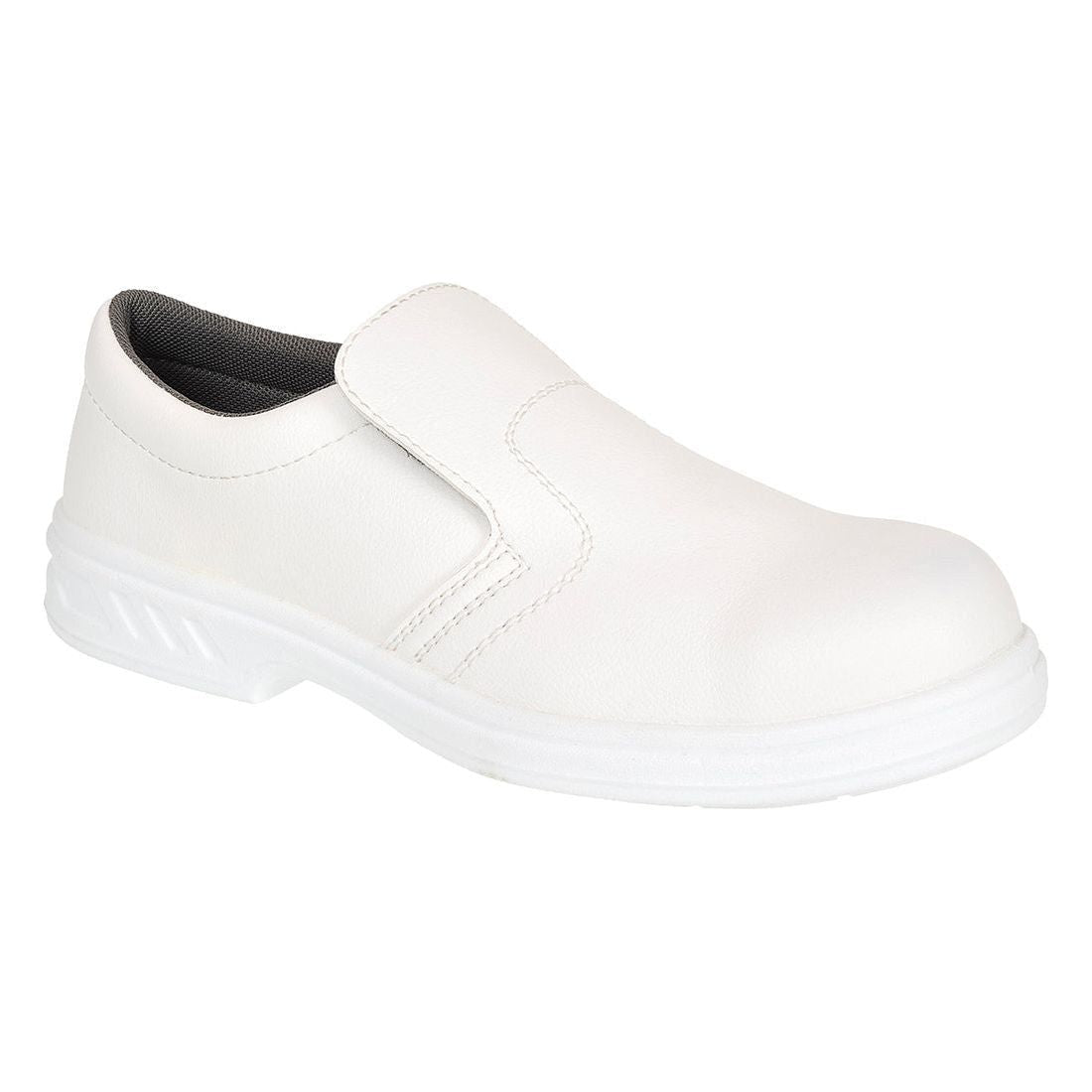 Portwest Job Sko 02 Slip On FW58 - Hvid / 44 | Fodtøj | Fodtøj | Jobsko