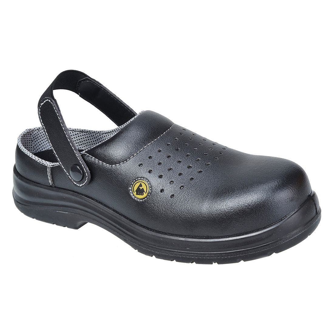 Portwest Portwest Compositelite ESD Perforeret Glog SB AE FC03 - Sort / 43 | Fodtøj | Portwest | Sikkerhedssko