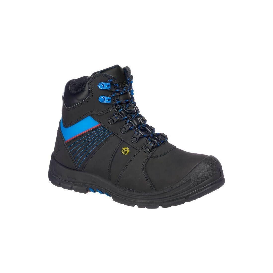 Portwest Portwest Compositelite Protector Sikkerhedsstøvle S3 ESD HRO FD37 - Sort/Blå / 47 | Fodtøj | Sikkerhedsfodtøj | Spar20%