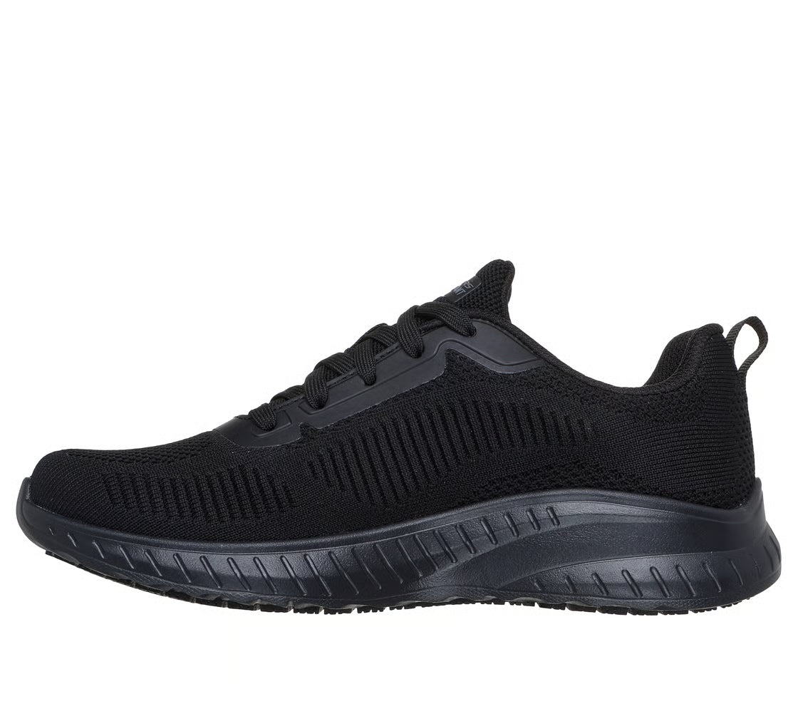 Skechers Squad Chaos Work Shoe Dame  Vandtæt og Skridsikker Arbejdssko
