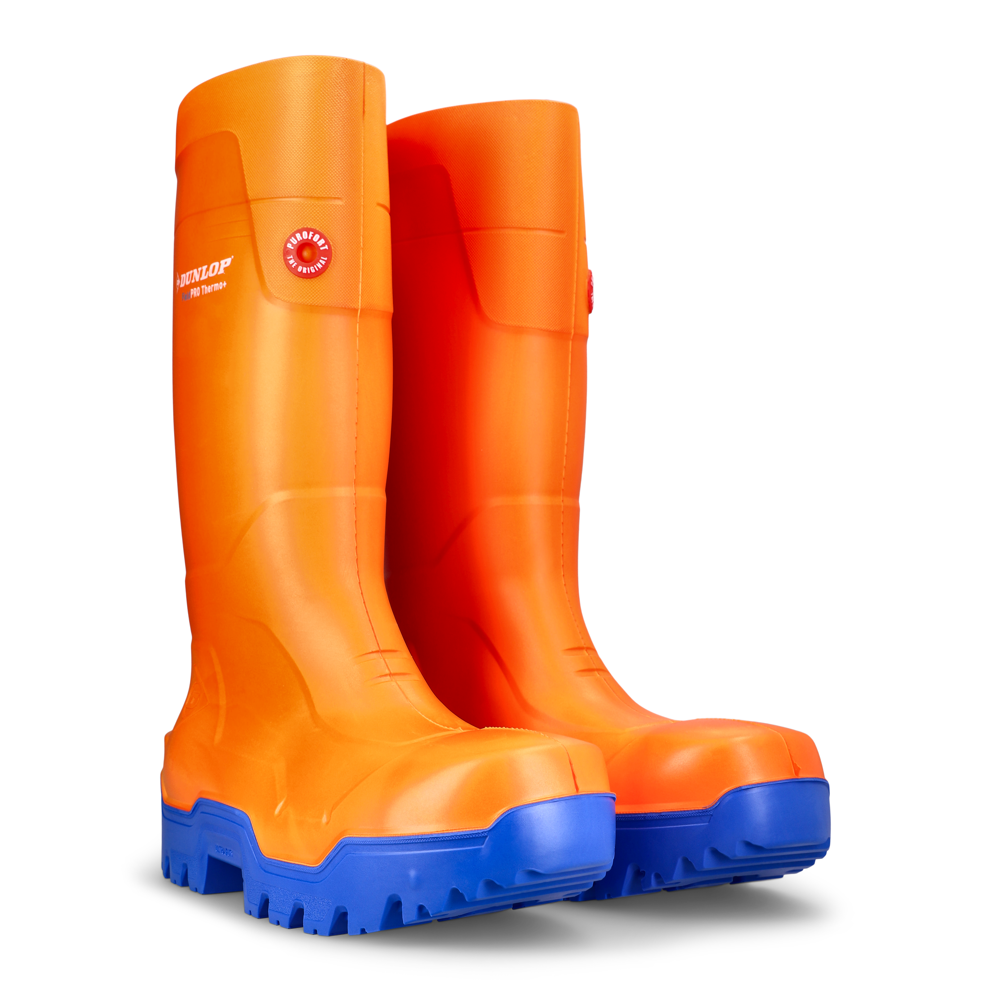 Dunlop Fieldpro Thermo+ Orange Robust og slidstærk PU-støvle 611201