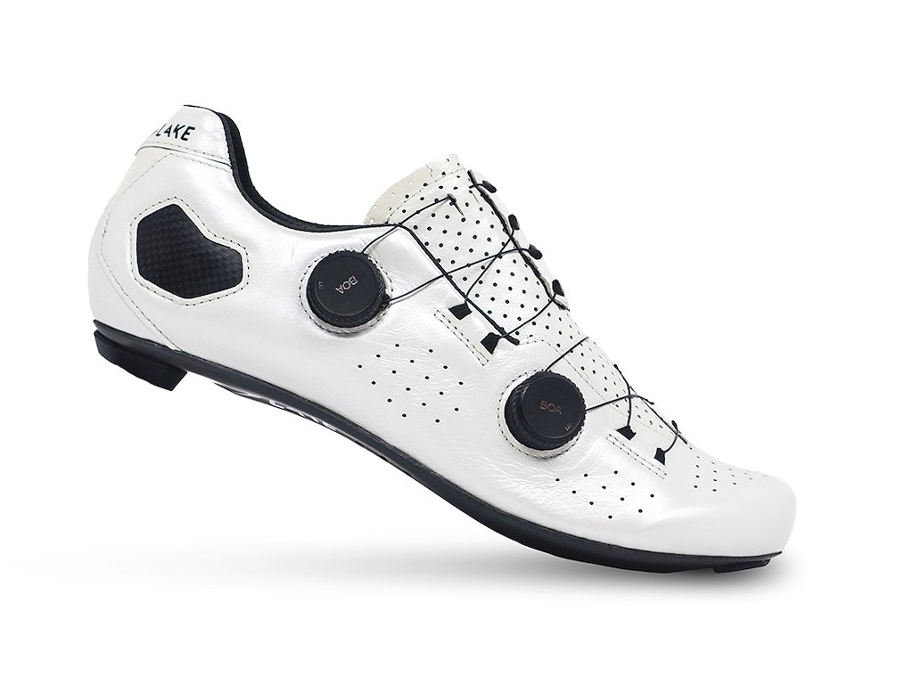 Lake CX333-X - Cykelsko - Bred - Race - Hvid/Sort - Str. 41