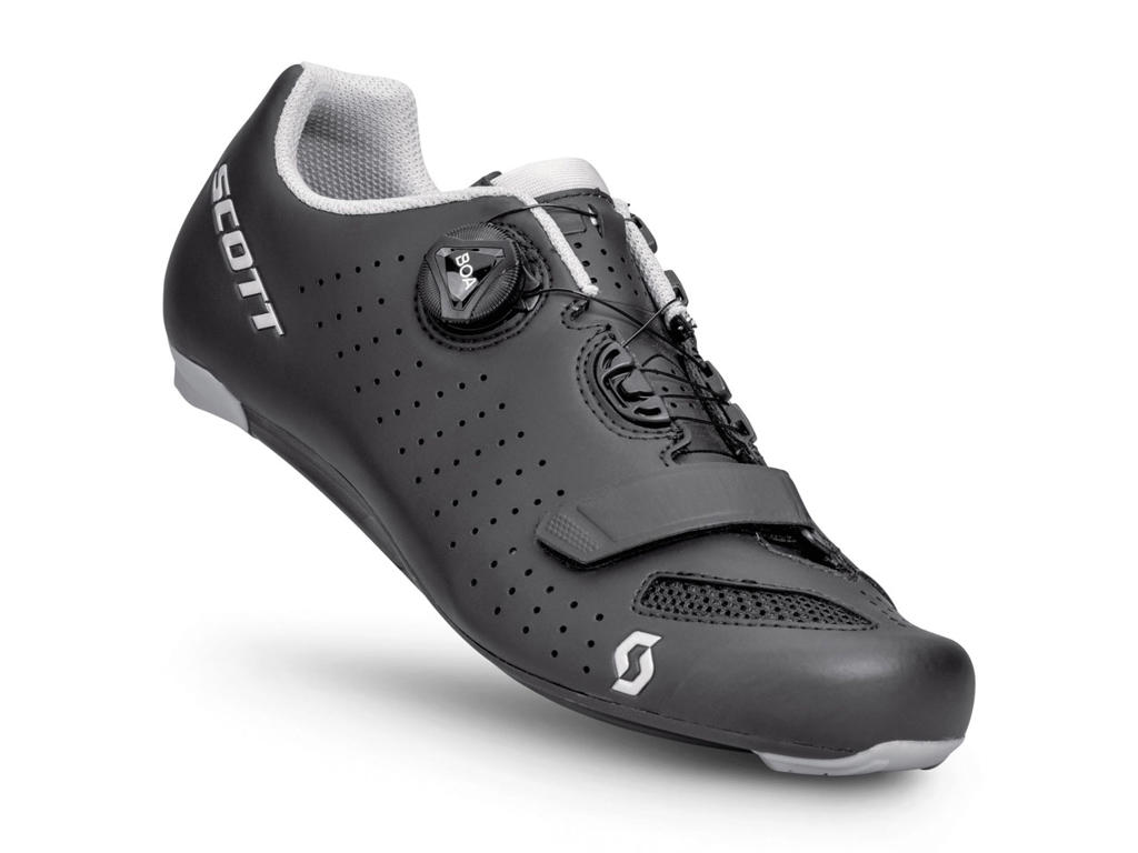 SCOTT Road Comp Boa - Landevejssko - Black/Silver - Str. 44