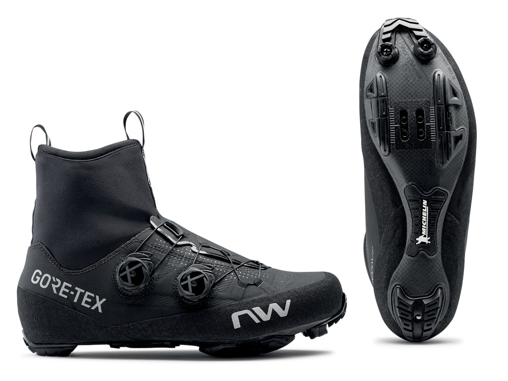 Northwave Flagship GTX - Fuld Carbon Sål - Vinterstøvle - MTB - Sort - Str. 39