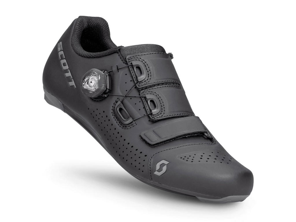 SCOTT Team Boa - Landevejssko - Matt Black/Dark Grey - Str. 46