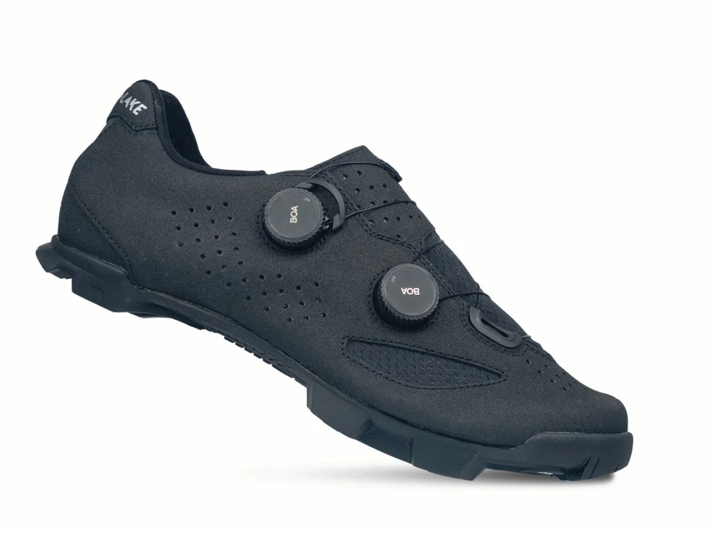 Lake - MX239 Wide gravel cykelsko sort herre
