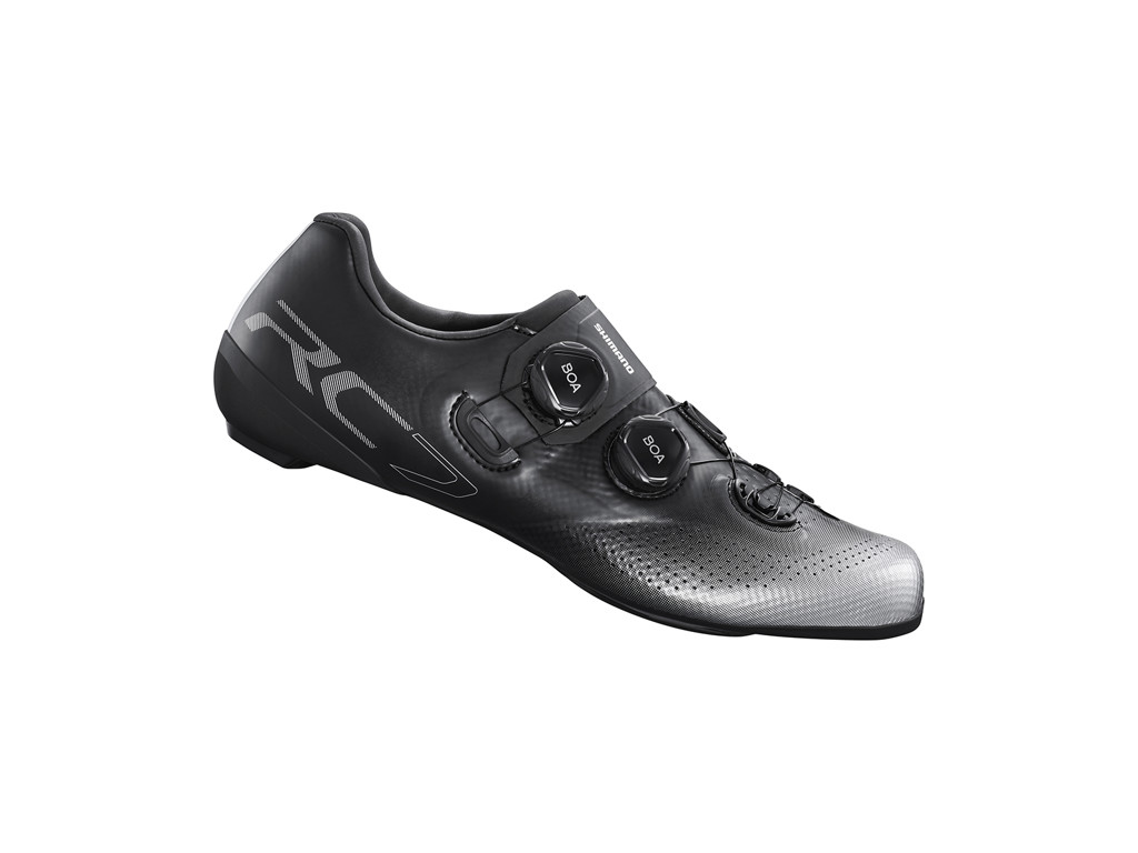 Shimano RC7 (RC702) Carbon Race sko Sort/Sølv