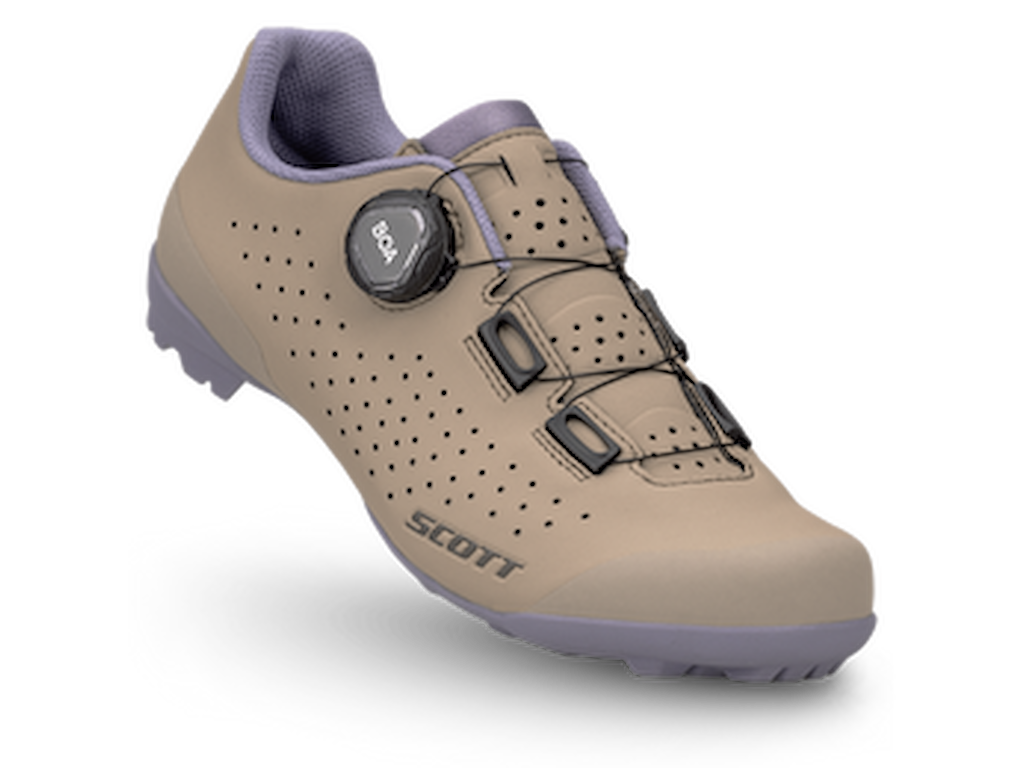 SCOTT Gravel Pro - Cykelsko - Dame - Beige/Pink - Str. 42.0