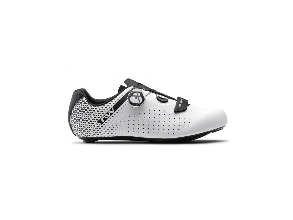 Northwave - Core Plus 2 - Cykelsko - Hvid/sort-45,5